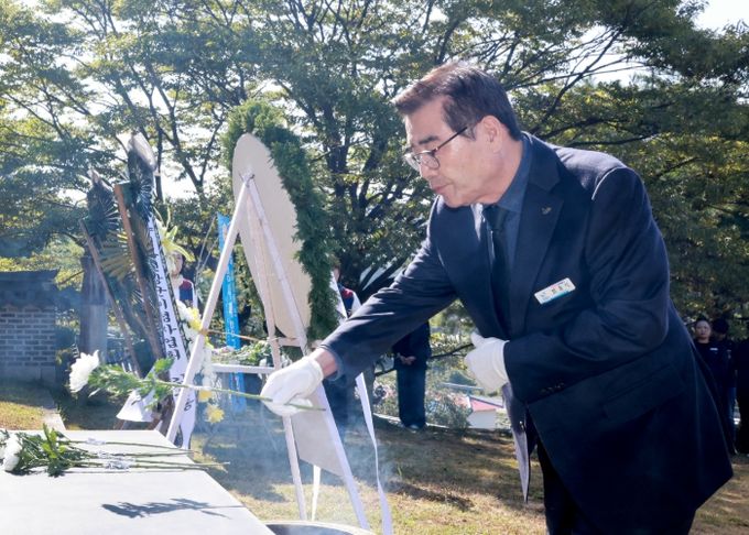 보령시, 백야 김좌진 장군 추모 행사 개최