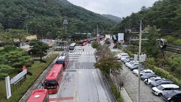 보은군, 군민 편의 향상을 위한 속리산테마파크 공중화장실 조성 '박차'