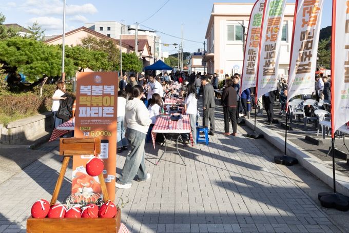 2025 청양 매운맛 골목축제 현장 전경