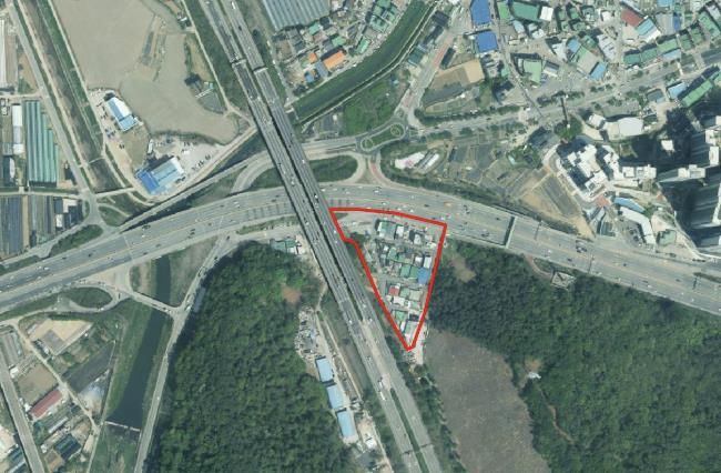 상록구 '건건3지구' 위치도