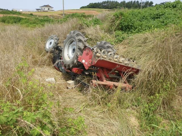 농기계 사고사진
