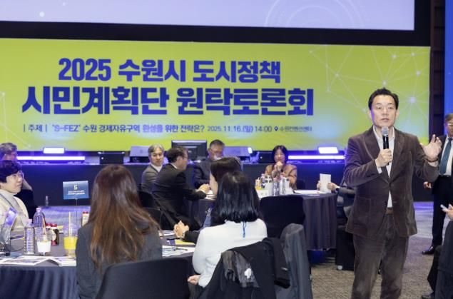 이재준 시장이 인사말을 하고 있다.