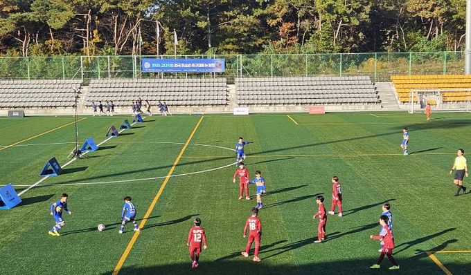 유소년 축구대회 사진