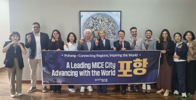 지난 12일부터 13일까지 브라질 경제 중심도시 상파울루를 찾아 포항 MICE 산업의 글로벌 경쟁력 강화를 위한 협력 논의를 이어갔다.
