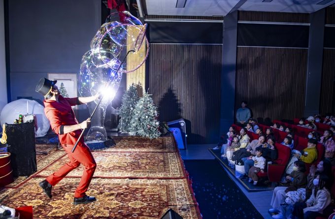 울릉군 드림스타트, 스노우 버블쇼”