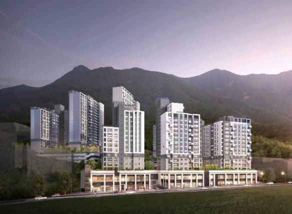 시흥동 1005번지 투시도 모습