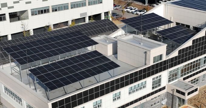 국립호남권생물자원관 태양광 설비