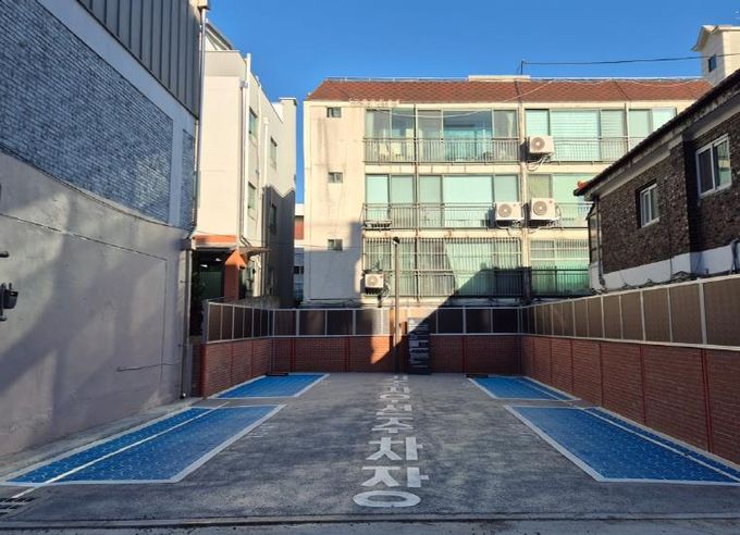 마을주차장 조성 후 모습