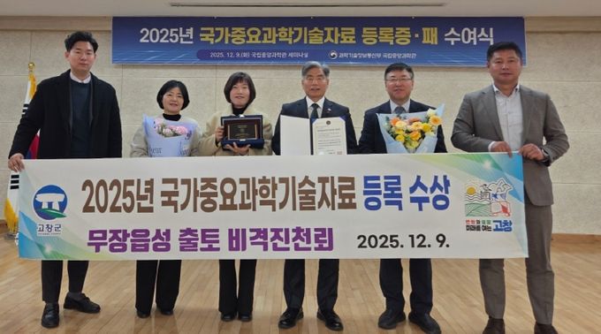 무장읍성 출토 비격진천뢰, 국가중요과학기술자료 등록