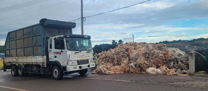 고흥군, 영농폐기물 수거실적 지난해 대비 20% 늘어
