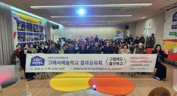 고창문화도시센터, ‘그래서예술학교(고창형 치유문화예술교육)’ 결과공유회