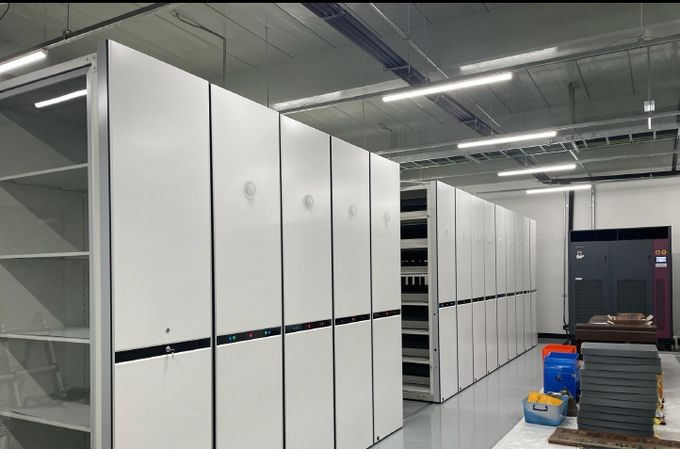 충청남도교육청기록원 개원을 위한 이동식 서가 구축