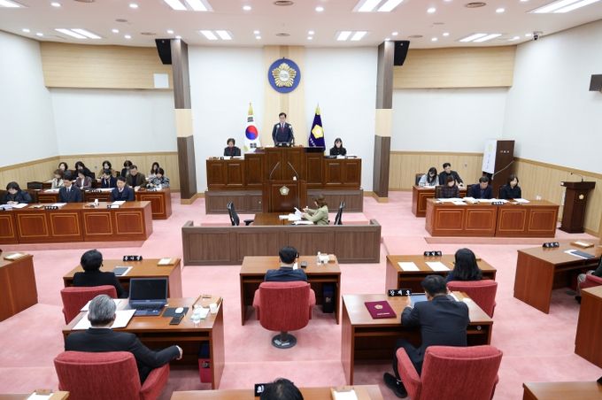 금정구의회, 제322회 정례회 폐회