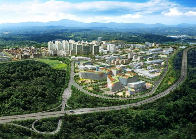 부론일반산업단지 전경