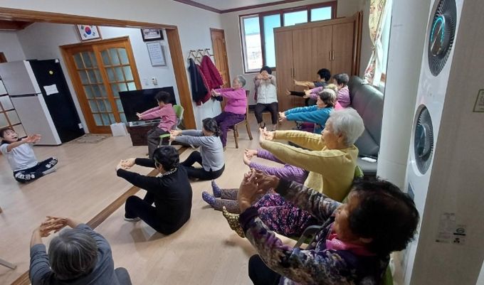 청주시 상야보건진료소, ‘몸짱, 건강짱’ 주민프로그램