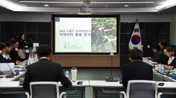 2025 노원구 도시여가인구 빅데이터 활용분석 보고회
