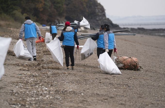 인천 섬 지역상생 캠프(해양정화활동)