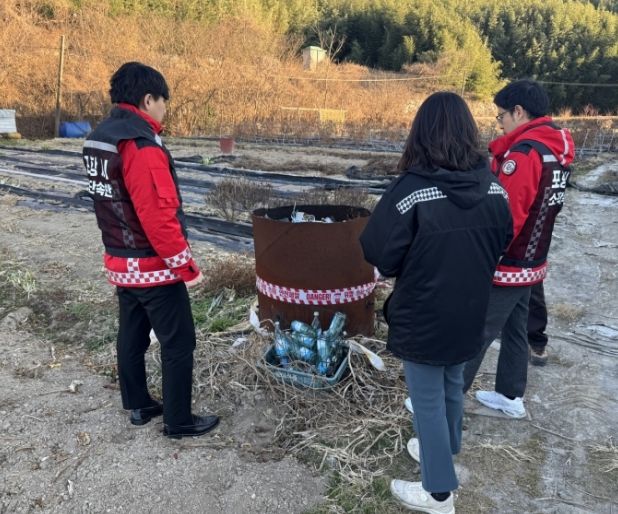 2026년 불법 소각 특별단속 현장