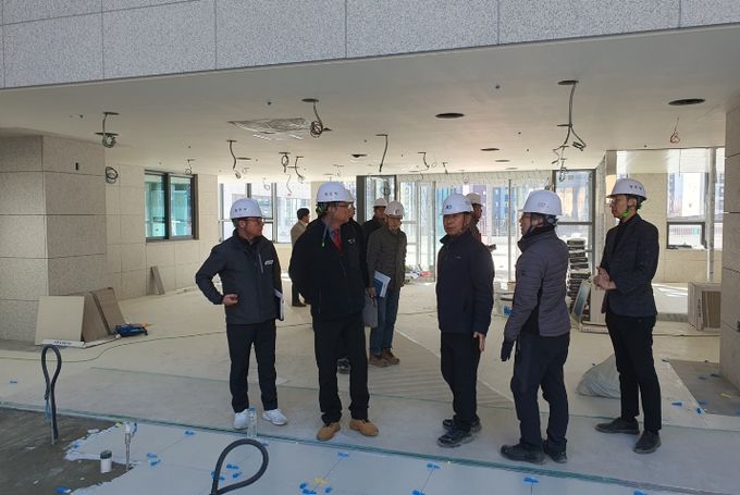정순길 신임 자치행정국장, 주요 현안사업장 현장 점검