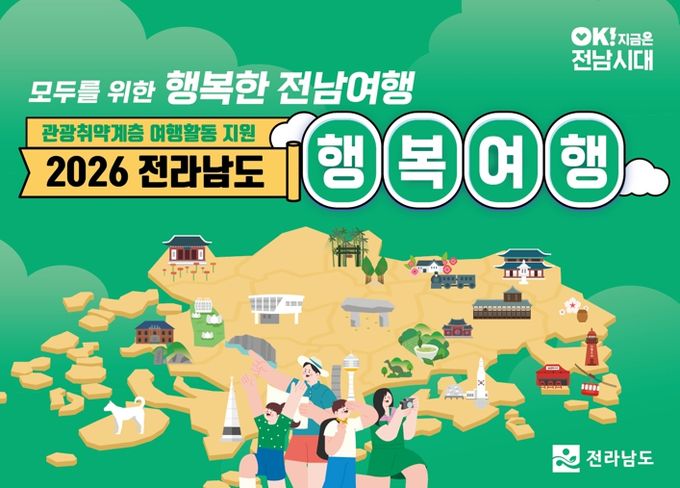 행복여행활동 지원 홍보물