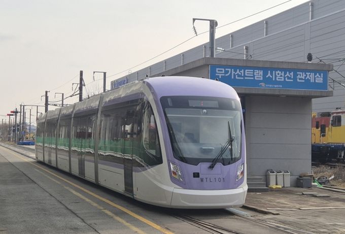 트램차량(오송현장)