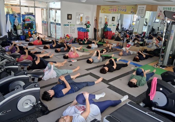 고성군보건소, 생애주기 맞춤 운동교실 본격 운영