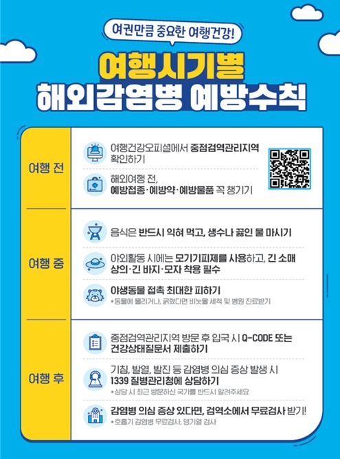 해외감염병 예방수칙